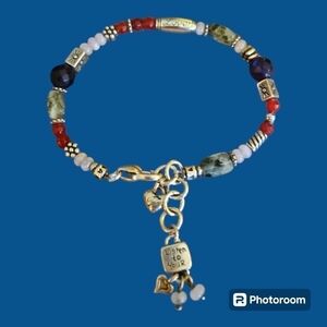 BRIGHTON Listen to Your Heart Beaded  Bracelet